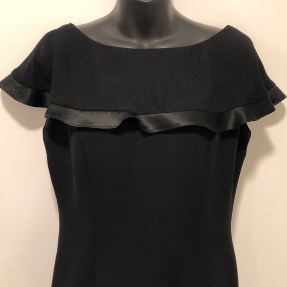 David Warren New York Dress Black Size 8 - Picture 2 of 8